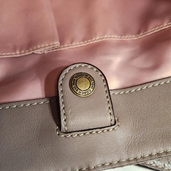 Coach Alexandra Tote Bag Faux Snakeskin - Picture 11 of 14